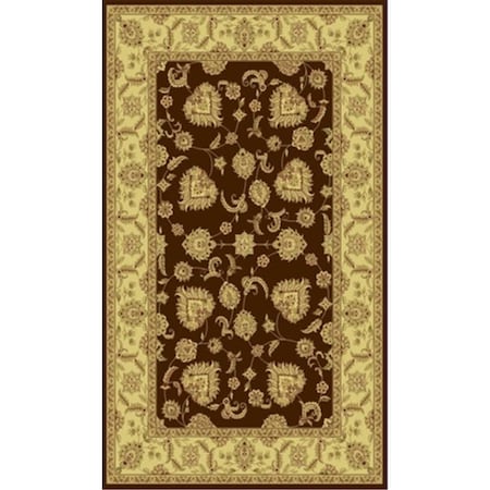 Dynamic Rugs Legacy 5.3 x 7.7 58020-600 Rug - Brown LE6958020600